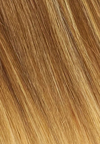 WARM BROWN/HONEY BLONDE (17/24) Clip-In Hair Extensions