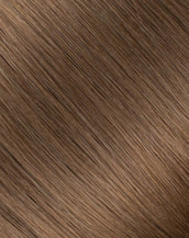 BELLAMI Professional Tape-In 20" 50g  Ash Brown #8 Natural Straight Hair Extensions