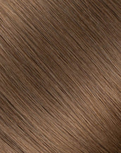 BELLAMI Professional Infinity Weft 24" 90g Ash Brown #8 Natural Hair Extensions