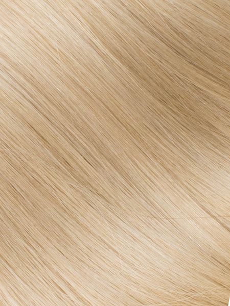 BELLAMI Professional Silk Seam™ | 260g 24" Butter Blonde (P10/16/60) Natural Clip-In Hair Extensions