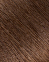BELLAMI Professional Infinity Weft 20" 80g Chocolate Brown #4 Natural Hair Extensions