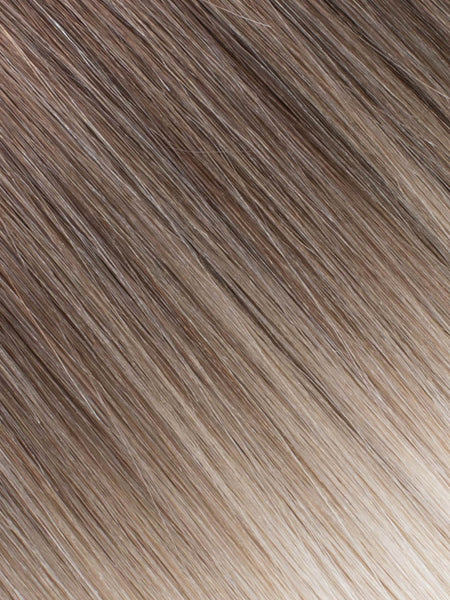 BELLAMI Professional Flex Weft 24" 175g Dark Brown/Creamy Blonde #2/#24 Ombre Hair Extensions