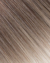 BELLAMI Professional Tape-In 20" 50g  Dark Brown/Creamy Blonde #2/#24 Ombre Straight Hair Extensions