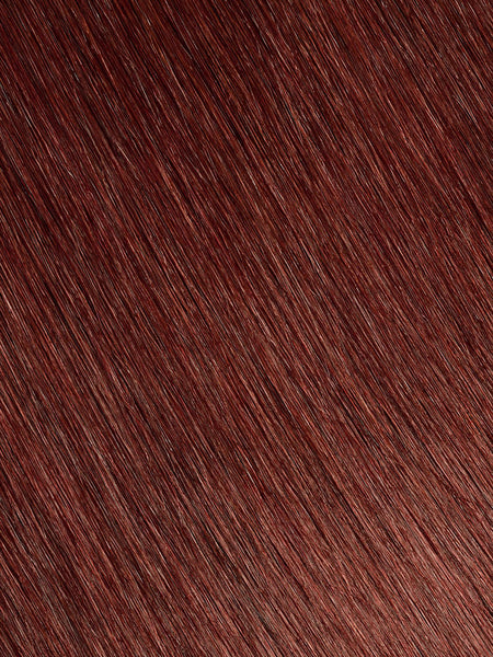 BELLAMI Professional I-Tips | 24" 25g Dark Maple Brown #530 Natural Hair Extensions