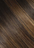 BELLAMI Silk Seam™ 240g 24" Mochachino Chocolate/Dark Honey Rooted Highlight Hair Extensions