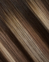 BELLAMI Professional Tape-In | 20" 50g Espresso Smokeshow #1C/24/6C Hybrid Blends Hair Extensions