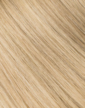 BELLAMI Professional Tape-In 20" 50g  Golden Amber Blonde #18/#6 Highlights Straight Hair Extensions