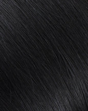 BELLAMI Professional Tape-In 20" 50g  Jet Black #1 Natural Straight Hair Extensions