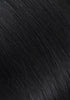BELLAMI Professional Keratin Tip 24" 25g  Jet Black #1 Natural Straight Hair Extensions