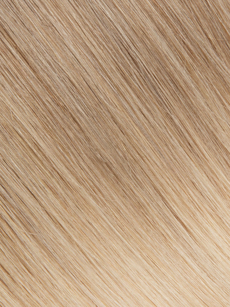 BELLAMI Professional Flex Weft | 24" 175g Midnight Ice Blonde #8C/60 Balayage Hair Extensions