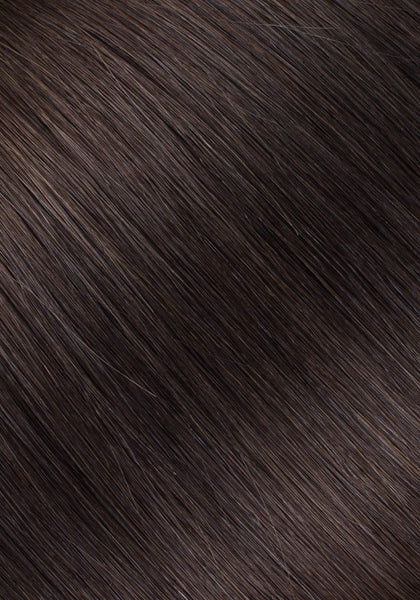BELLAMI Professional Keratin Tip 18" 25g  Mochachino Brown #1C Natural Straight Hair Extensions