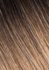 BELLAMI Professional Infinity Weft 24" 90g Mochachino Brown/Caramel Blonde #1C/18/46 Rooted Hair Extensions