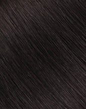 BELLAMI Silk Seam 65g 26" Volumizing Weft Off Black (1B) Natural Clip-In Hair Extension