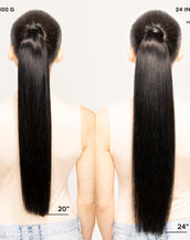 "The Ponytail" 2.0 by Bellami x Andrew Fitzsimons, Dark Honey Cocoa 20"