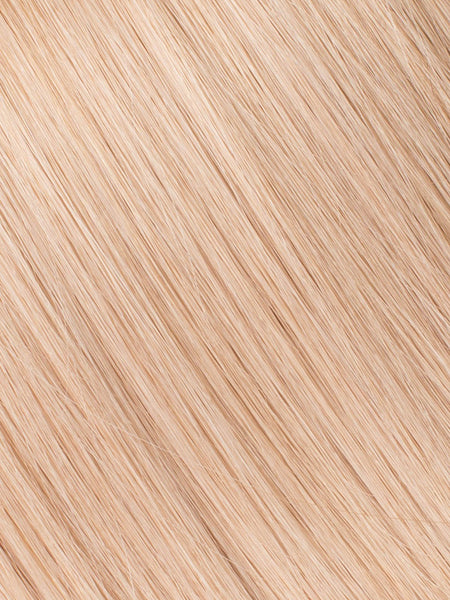 BELLAMI Professional Silk Seam | 50g 20" Volumizing Weft Strawberry Blonde (27) Natural Clip-In Hair Extension