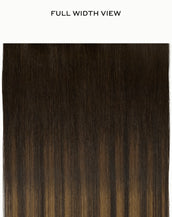 BELLAMI Professional Keratin Tip | 20" 25g Sunlit Cocoa #1C/4/6 Hybrid Blend Hair Extensions