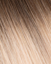 BELLAMI Silk Seam 360g 26" Walnut Brown/Ash Blonde (3/60) Rooted Clip-In Hair Extensions