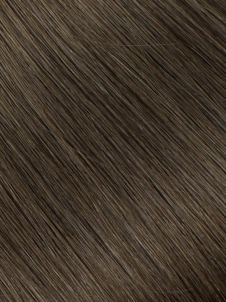 BELLAMI Professional Infinity Weft | 16" 60g Walnut Brown #3 Natural Hair Extensions