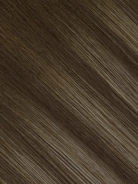 BELLAMI Professional Volume Weft | 20" 145g Walnut Glow #3/60 Hybrid Blend Hair Extensions