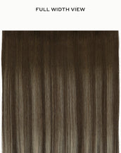 BELLAMI Professional Volume Weft | 24" 175g Walnut Glow #3/60 Hybrid Blend Hair Extensions