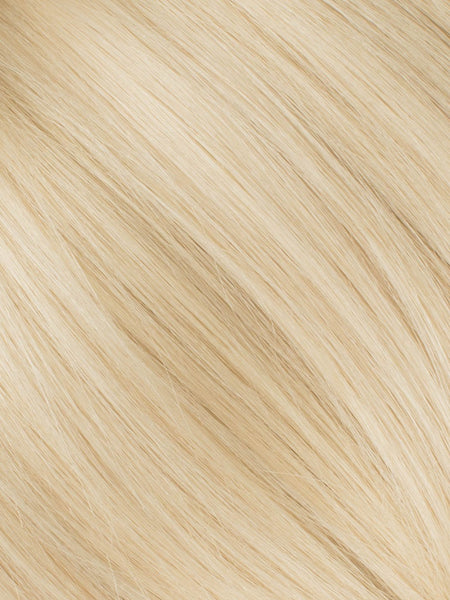 Ultra Seamless Clip-In's 21 inch 5pc 45g/pk 5 Strip/Pk Seamless Skin Weft  Remy Color 6A/22 Ashe Mixed Blonde - Body Wave Texture